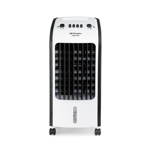 Climatizador, purificador de aire y humidificador, ORBEGOZO AIR 38, 80W, depósito 3,5L, 3 velocidades.