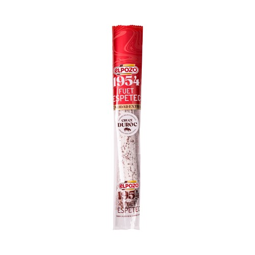 Fuet de calidad extra de cerdos cruce Duroc EL POZO 170 g.