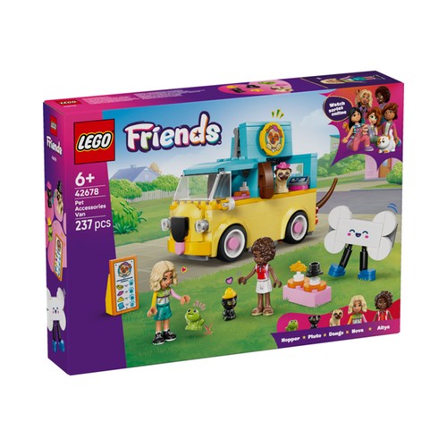 LEGO Friends 42678 Furgoneta de Accesorios Caninos