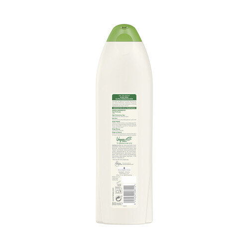LA TOJA Gel para baño o ducha con textura crema, Aloe vera y sales minerales LA TOJA 800 ml.
