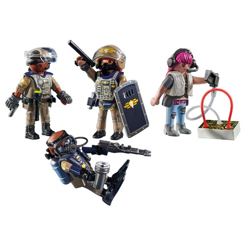 PLAYMOBIL.  Fuerzas Especiales - Set figuras
