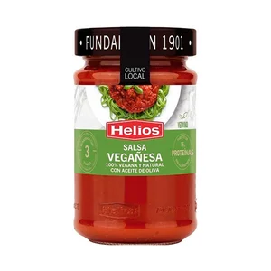 HELIOS VEGAÑESA Salsa de tomate 100% vegana 380 g.