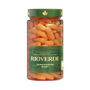 Imagen de RIOVERDE Zanahorias baby aliñadas frasco de 200 g.