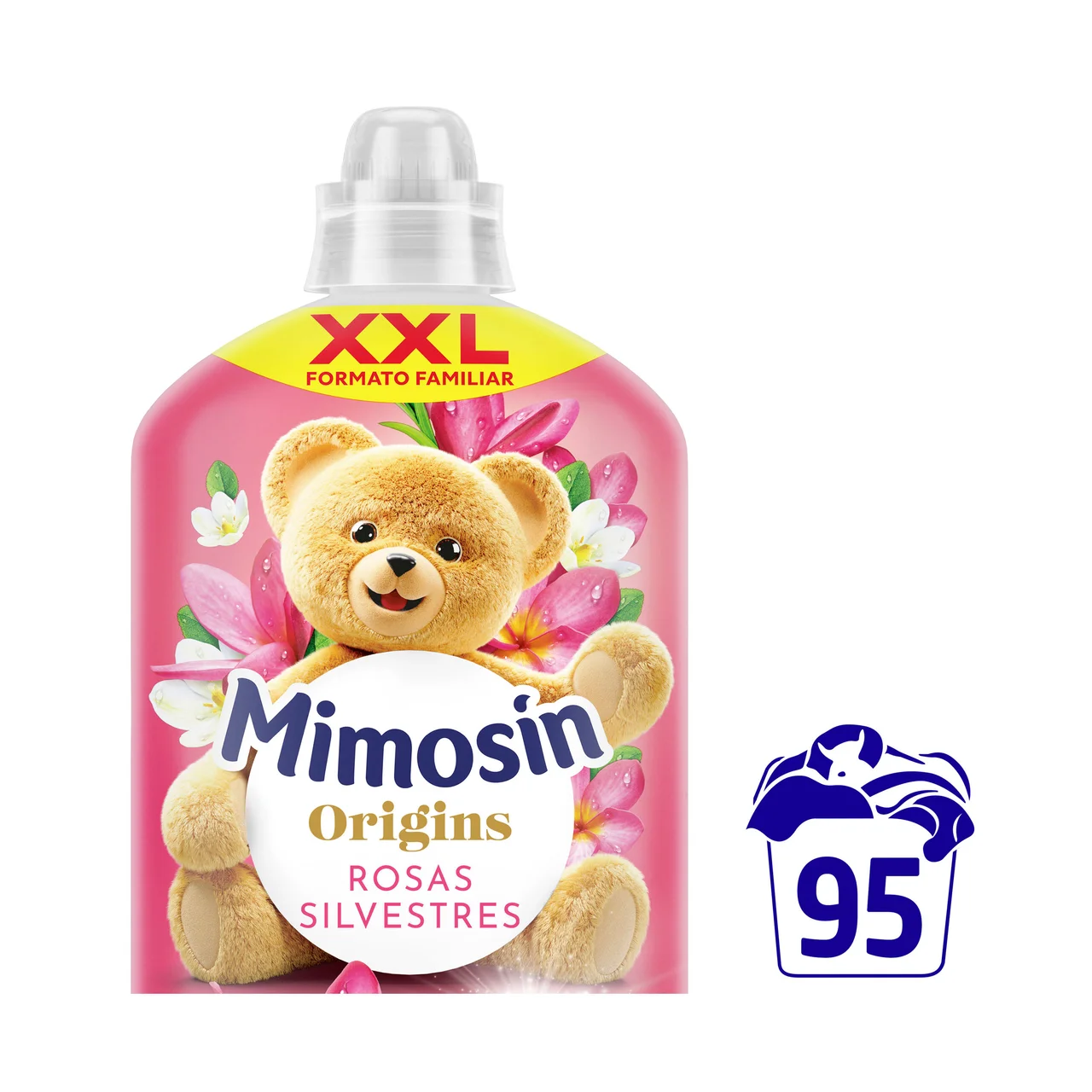 Origins Suavizante concentrado con aroma a rosas silvestres 1710 ml, 95 lavados.