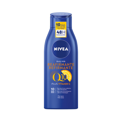NIVEA Loción corporal reafirmante para pieles secas NIVEA Q10 plus vitamin C 400 ml.