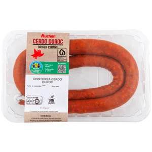 ALCAMPO CULTIVAMOS LO BUENO Chistorra de cerdo Duroc 280 g.