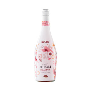 VIÑA ALBALI Vino rosado frizzante con bajo contenido en alcohol botella de 75 cl.