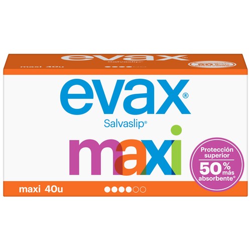 EVAX Salvaslips maxi EVAX 40 uds.