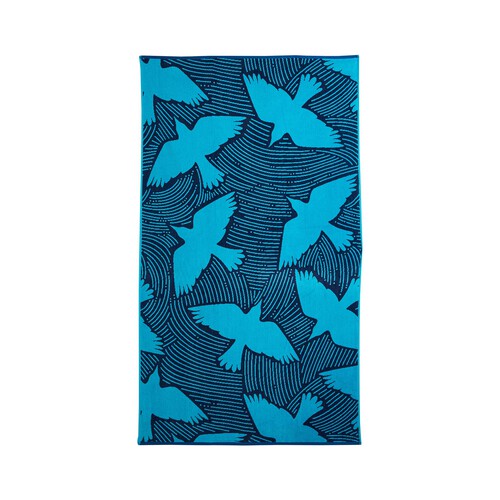 Toalla de playa jacquard velour, 90x160cm, 100% Algodón, 365g/m², ACTUEL. diferentes modelos, 1 unidad.