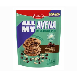 Imagen de CUETARA Galleta de avena con chocolate 160 g.