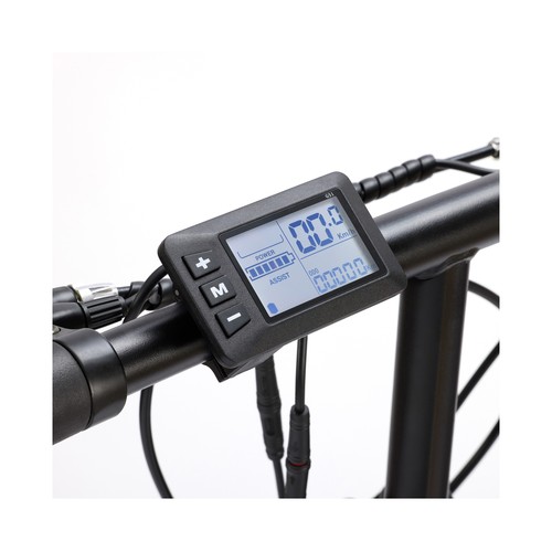 Bicicleta eléctrica plegable NILOX X8 Pro, color negro, 250W, ruedas 20", autonomía 70Km.