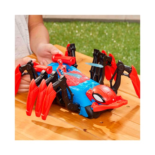 Spider-Man Vehículo Aracnolanzador +4 Años
