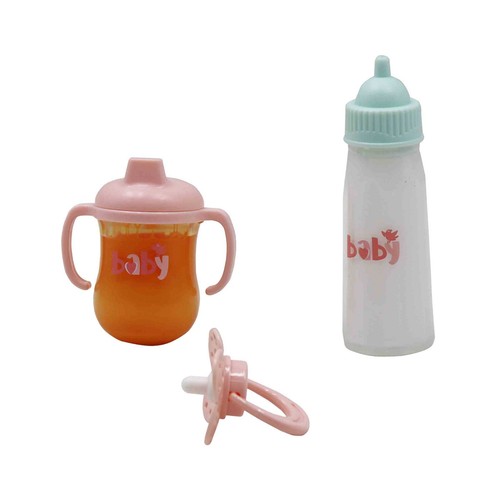 Set De Biberones y Chupete ONE TWO FUN ALCAMPO