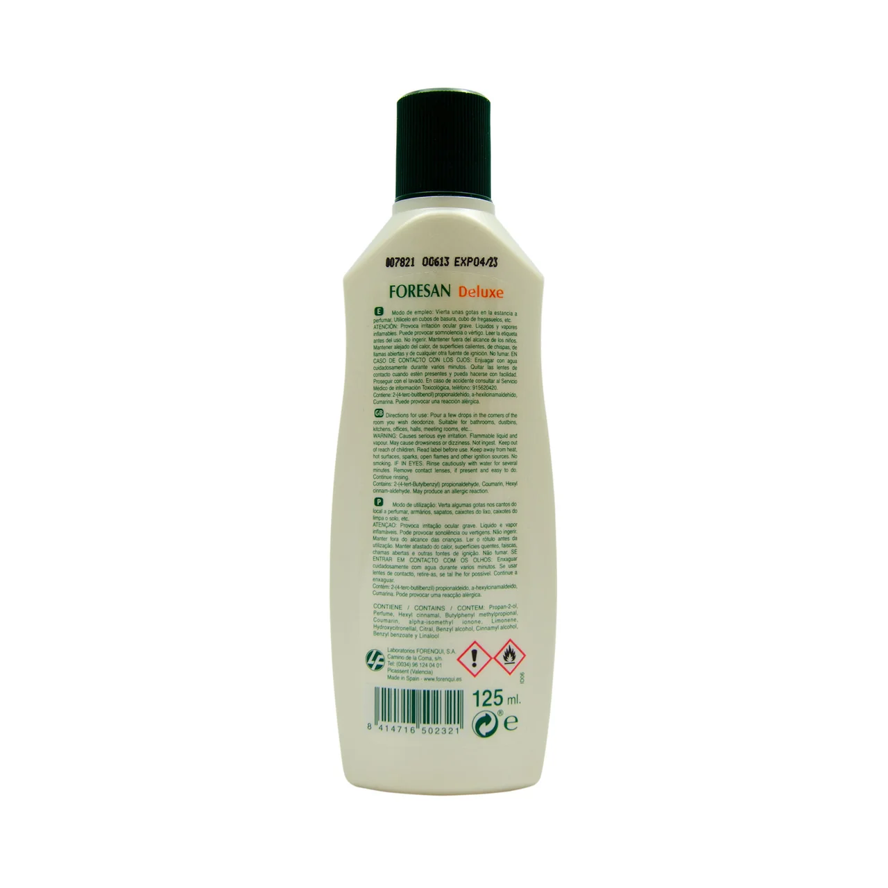 Ambientador concentrado Deluxe 125 ml.