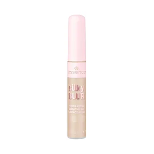 ESSENCE Silky blur tono 160 amarillo melocotón Corrector de cobertura completa, acabado mate sedoso.
