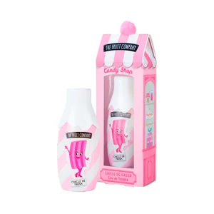 THE FRUIT COMPANY Eau de toilette para mujer con vaporizador en spray y fragancia a chicle de fresa 40 ml.