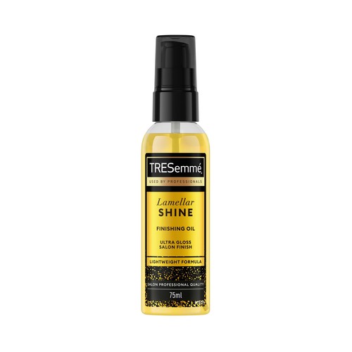 TRESEMMÉ Llamellar shine Aceite capilar para cabello sin vida o apagado 75 ml.