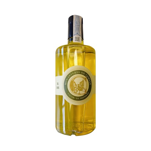 MONASTERIO DE CORIAS Licor de hierbas elaborado en Asturias MONASTERIO DE CORIAS botella de 70 cl.