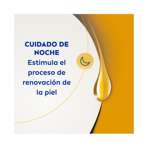NIVEA 55+ Crema de noche antiarrugas revitalizante para pieles maduras (+55 años) 50 ml.