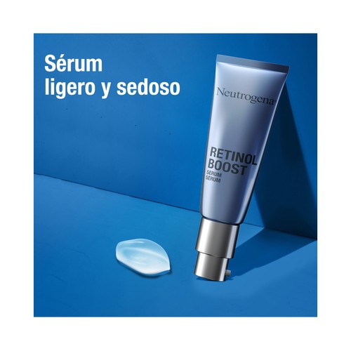 NEUTROGENA Retinol boost Sérum facial antiarrugas con retinol puro y ácido Hialurónico 30 ml.