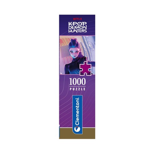 Puzzle 1000 piezas K-POP Demon Hunters, CLEMENTONI.