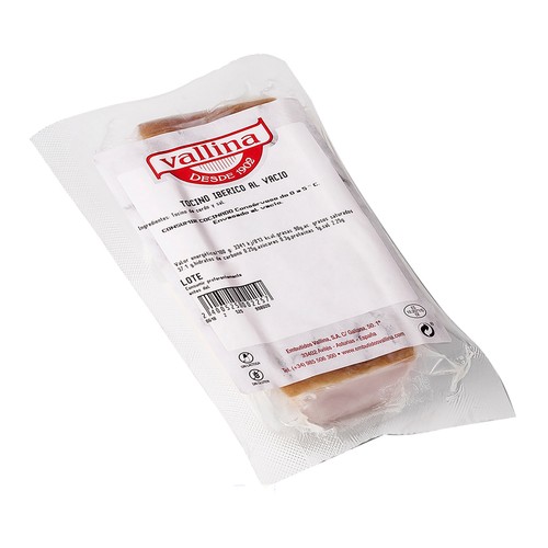 VALLINA Tocino ibérico salado al vacio