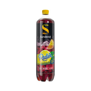 Imagen de SANDEVID Tinto de verano con zumo de limón, sin conservantes ni colorantes SANDEVID Radler botella de 1.5 l.