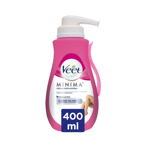 VEET Crema depilatoria, especial pieles sensibles VEET Minima 400 ml.