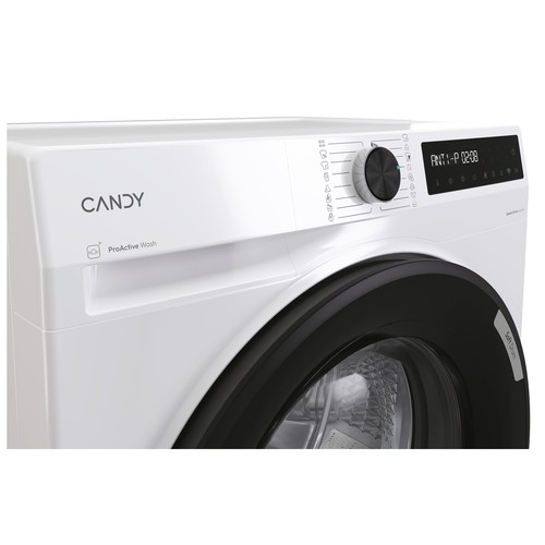 Lavadora CANDY BR 49SBL8G-S 9KG, clasificación energética: A, 1400RPM, H: 85cm, A: 59,5cm, F: 52,1cm.