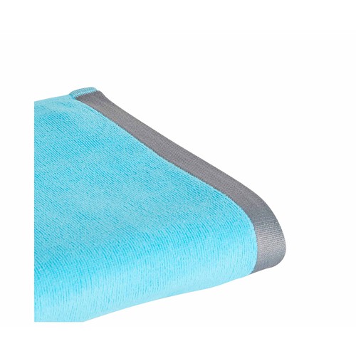 Toalla de playa velour 90x160cm, 100% algodón, 360g/m², ACTUEL. 1 unidad.