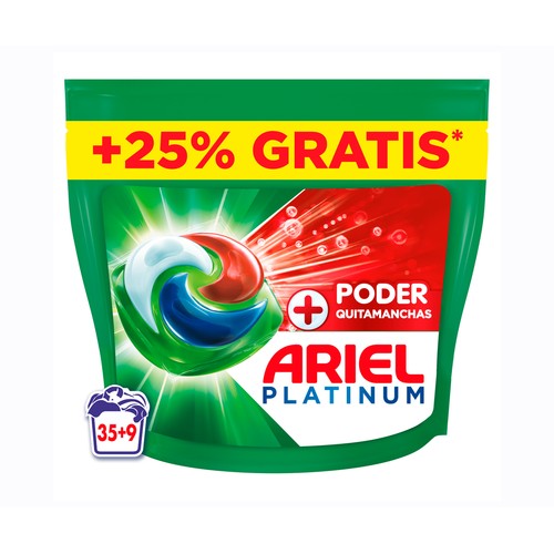 ARIEL Detergente cápsulas extra poder quitamanchas 35 DS