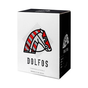 Imagen de DOLFOS  Vino tinto roble de la tierra de Castilla DOLFOS bag in box de 3 l.