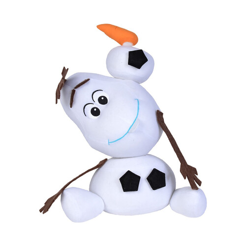 Peluche Olaf 30cm con piezas de velcro, DISNEY FROZEN.