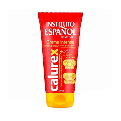 INSTITUTO ESPAÑOL Calurex Crema corporal efecto calor intenso de larga duración 150 ml.