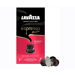 Café Espresso Maestro Classico 100 % Arábica Int.9, 10 cápsulas