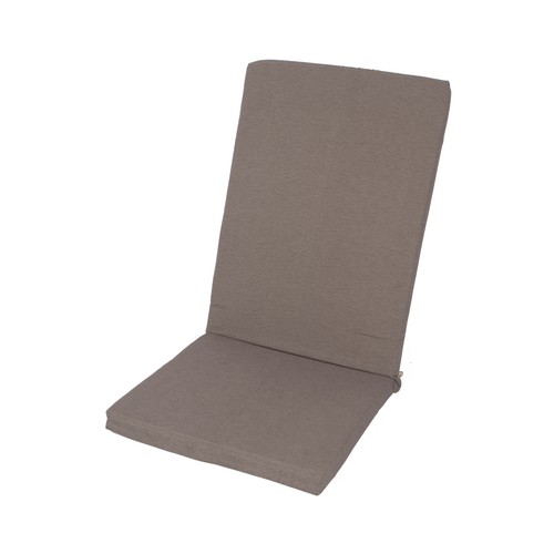 Cojín posiciones taupe, desenfundable y antimanchas ,  115X45X4,5cm, ANJOSA