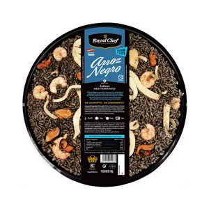 ROYAL CHEF Arroz negro sin gluten, calentar y listo ROYAL CHEF 1 kg.