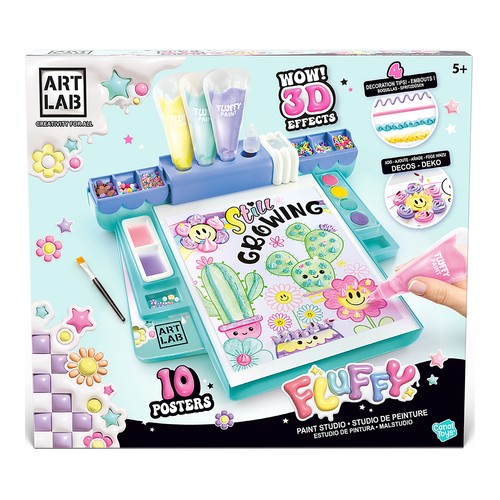 Estudio de Pintura 3D Art Lab Fluffy +5 Años CANAL TOYS