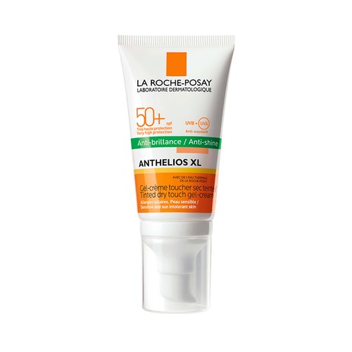 LA ROCHE POSAY Anthelios xl Crema (gel) protectora solar facial con color y FPS 50+ (muy alto) 50 ml.