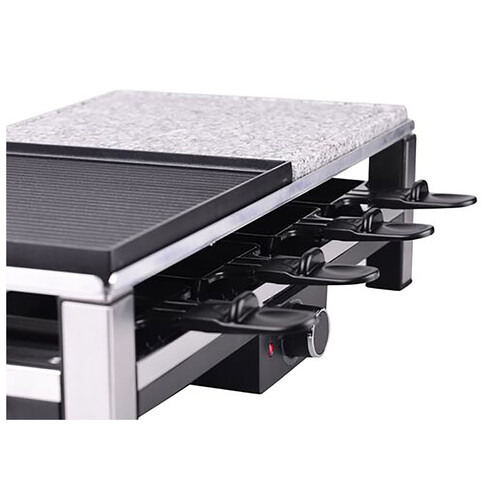 Grill raclette QILIVE Q.5642, 2000W, 8 personas, termostato. Alcampo