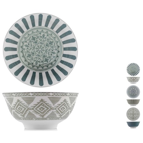 Bol 18cm porcelana, surtido modelo Nora. H&H