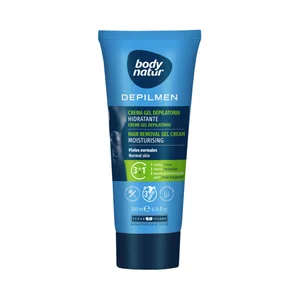 BODY NATUR Depilmen Crema gel depilatoria hidratante para hombre 200 ml.