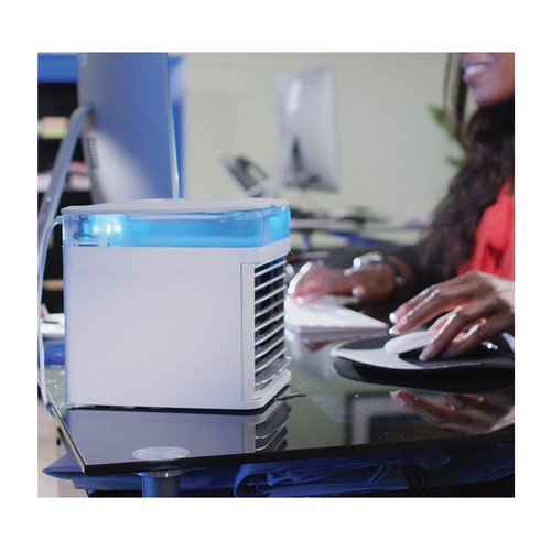 Ventilador enfriador ARCTIC AIR Ultra, enfría, humidifica, purifica, 3 velocidades, salida multi-dirección.