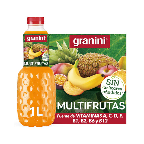 GRANINI Bebida multifrutas GRANINI 1 l.