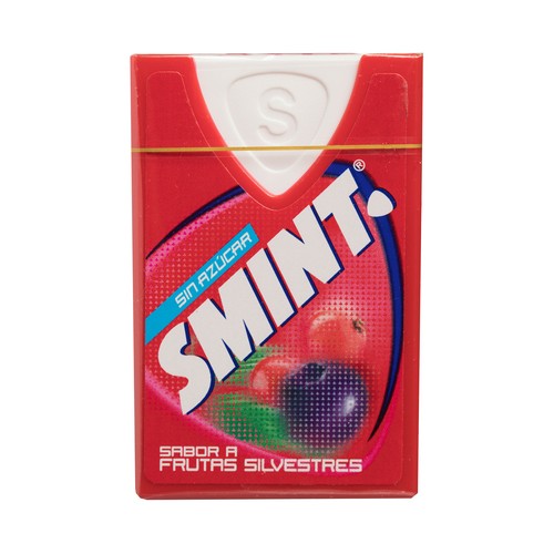 SMINT Caramelos comprimidos de frutas silvestres sin azúcar  8 g.