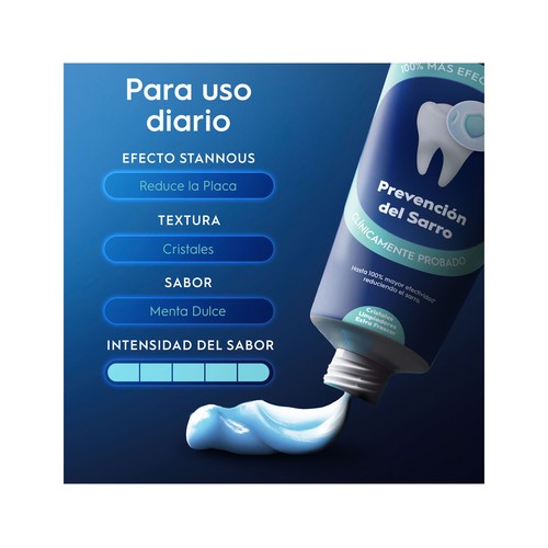 ORAL-B Advanced Pasta de dientes para la prevención del sarro, sabor menta especiada 75 ml.