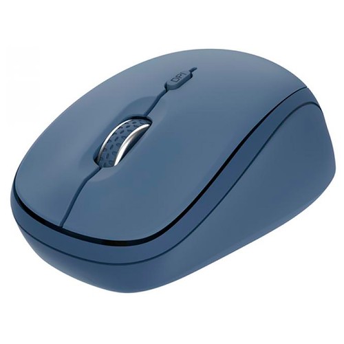 Ratón mini inalámbrico TRUST Yvi + multidispositivo, hasta 1600 dpi, color  azul.