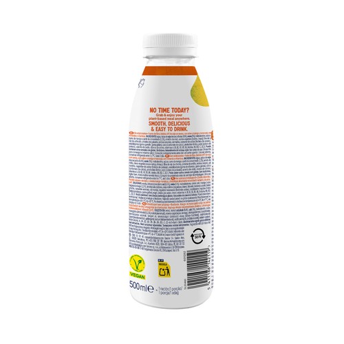 ALPRO Meal to go Bebida vegetal de soja sabor mango y fruta de la pasión 500 ml.