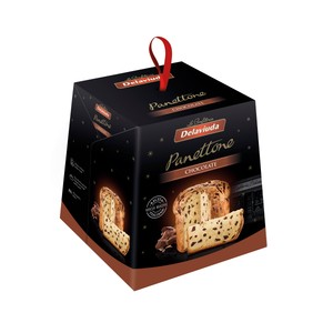 Imagen de DELAVIUDA Panettone de chocolate 750 g.