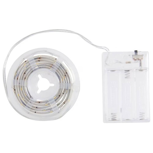 Tira led blanca 1m 150lm, 4000k pilas incluidas. XANLITE. LSAK1PICW